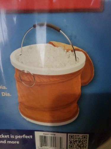 Collapsible Ice Bucket Cooler - Camping Ice Chest Cooler - photo 2
