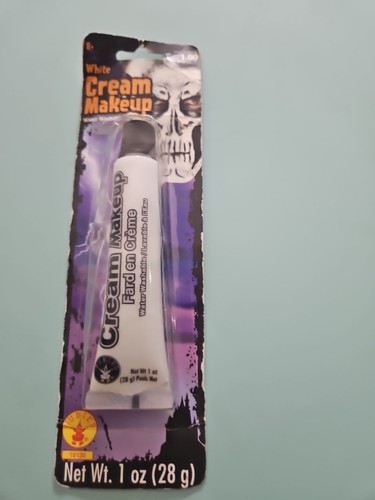 Rubie's Costume White Cream Makeup 1 oz Halloween