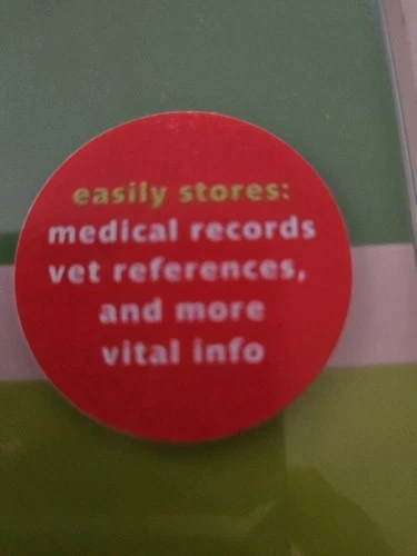 Real Simple Pet Organizer Stores Medical Records Vets Etc.. - photo 2