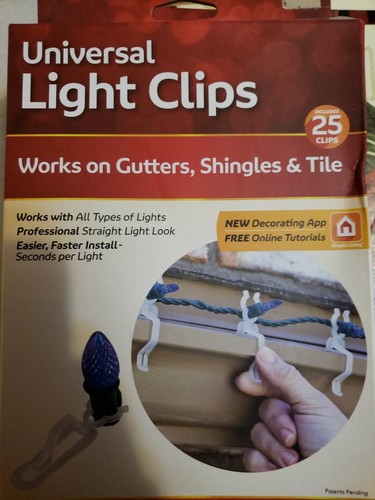 Simple living Universal light clips 25 count Christmas NIP - photo 2