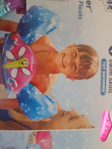 Swim School Tot 4-6 Years Swimmer w/ Detachable Arm Floats