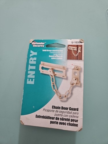 Defender Security Chain Door Guard Satin Nickel