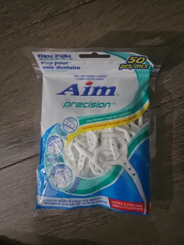 Aim Precision Floss Picks (50 Count)