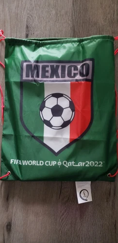 FIFA World Cup 2022 MEXICO Sling Bag 17"x13.5" Soccer Backpack - photo 2