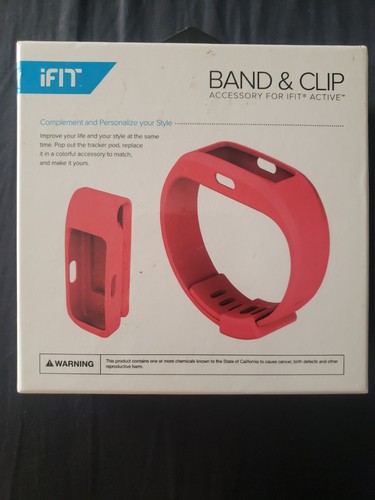 iFit Active Accessory Band Coral RED IFITBAND-C NEW