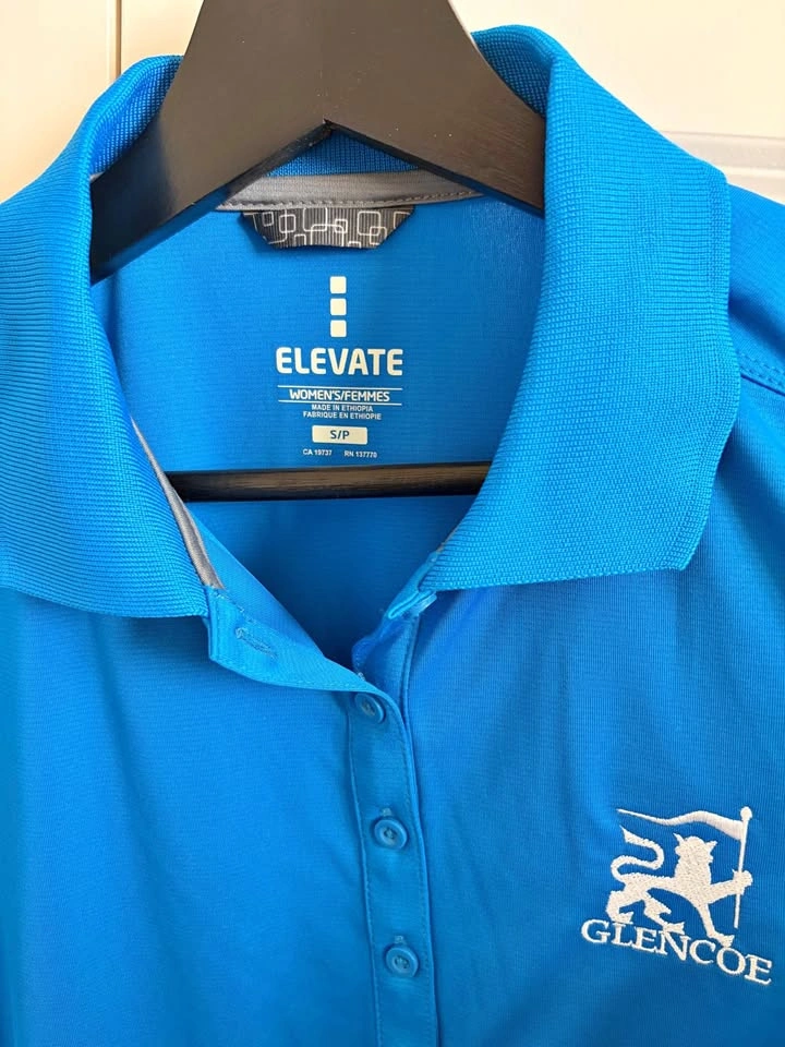 Women’s Golf Shirt Blue Small