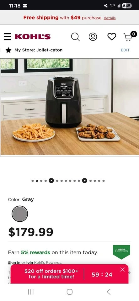 Ninja XL Air Fryer - photo 3