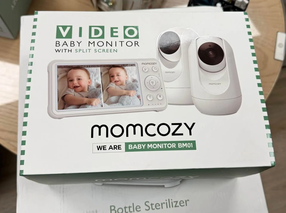 Momcozy Baby Monitor BM01, 1080P HD Video, Night Vision