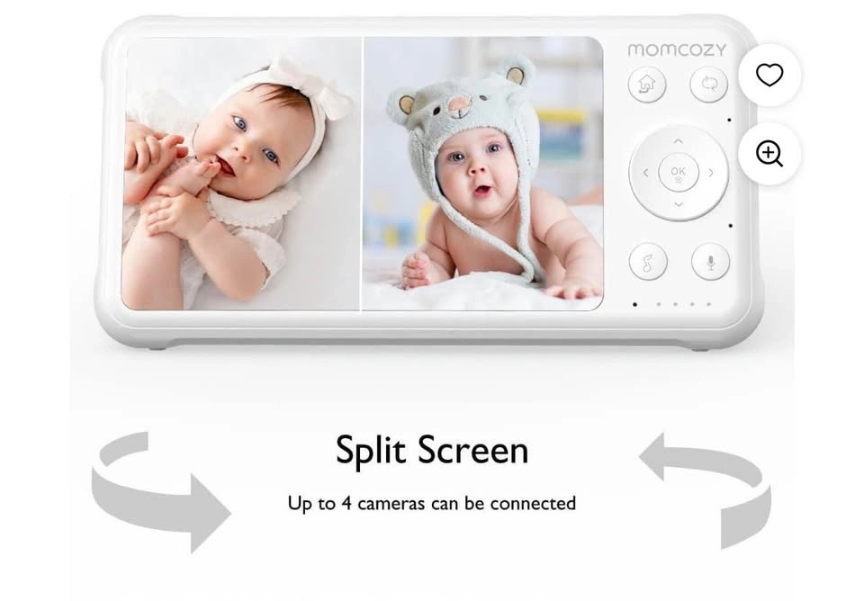 Momcozy Baby Monitor BM01, 1080P HD Video, Night Vision - photo 4