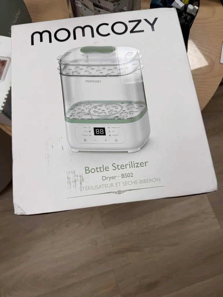 Momcozy Bottle Sterilizer and Dryer, 8-in-1 Electric Steam Baby - photo 5