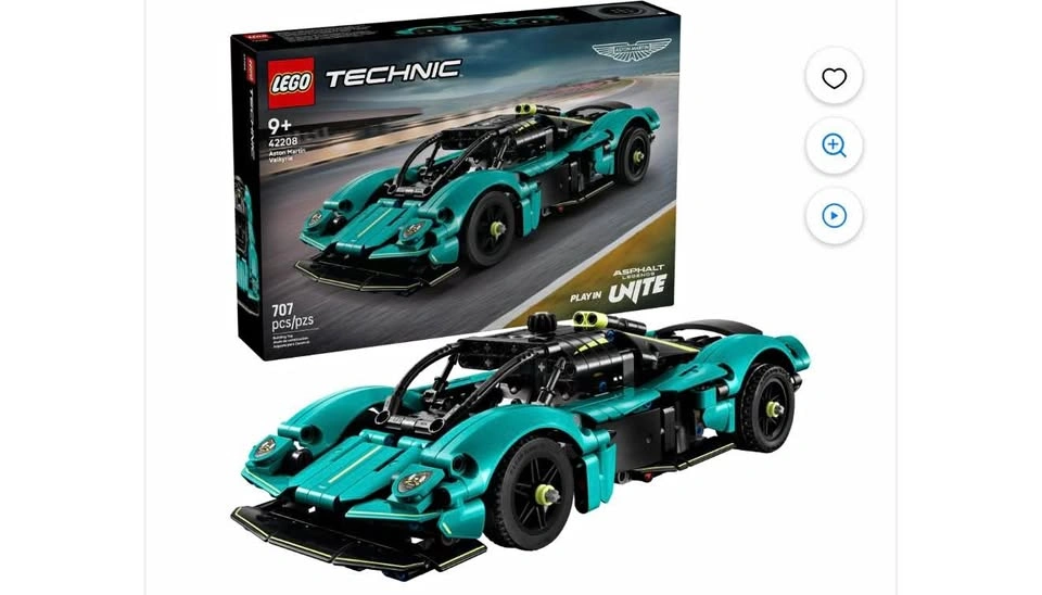 LEGO Technic Aston Martin Valkyrie Toy Car - Ages 9+