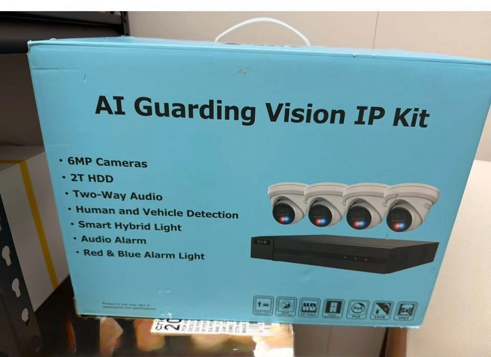 Al Guarding Vision 4ch IP Security Camera Kit - photo 3