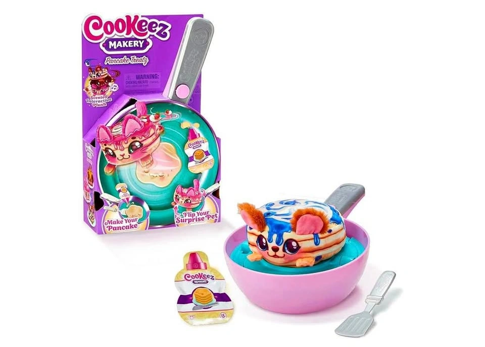 Cookeez Makery Pancake Treatz. Mix & Flip a Plush Best Friend!