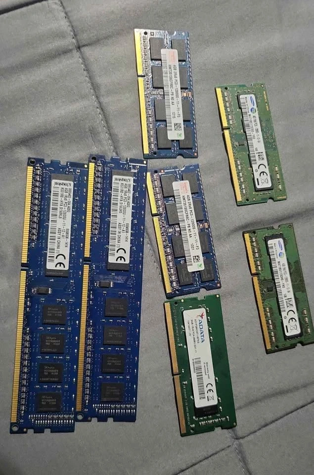 Assorted RAM, PC & Laptop Parts