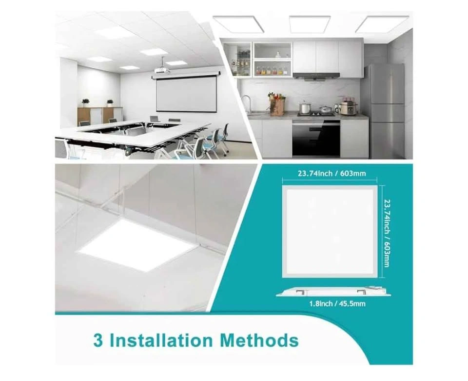 2-Pack 2x2 LED Flat Panel Light - photo 5