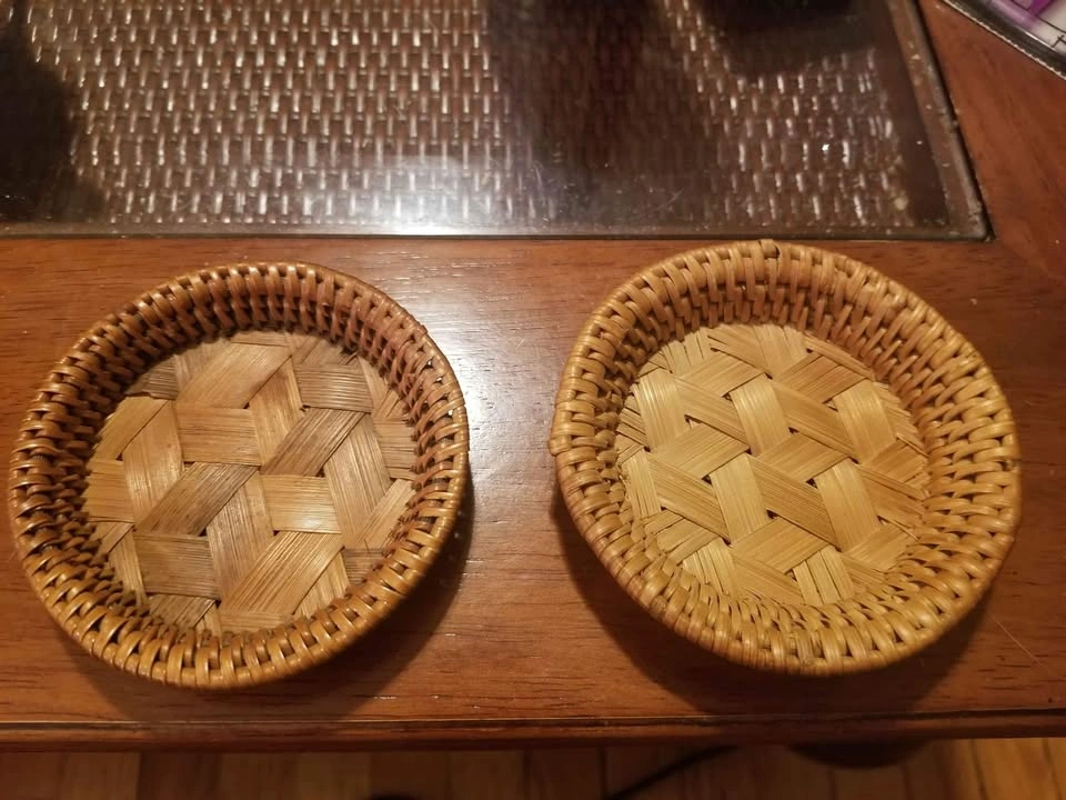 Rattan Wicker Coasters