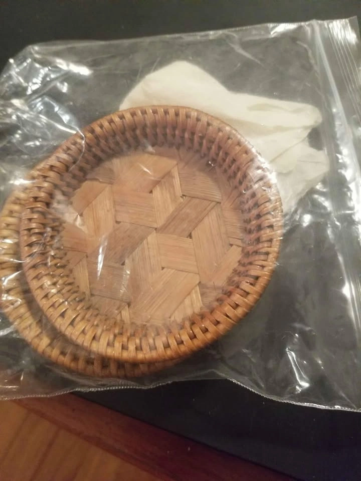 Rattan Wicker Coasters - photo 2
