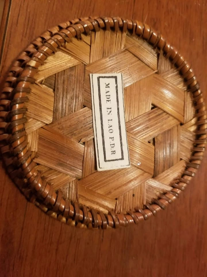 Rattan Wicker Coasters - photo 3