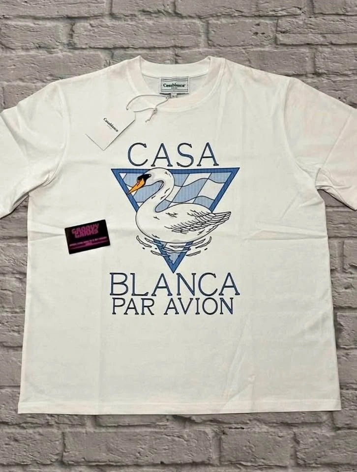 Casablanca Swan Oversized T-Shirt