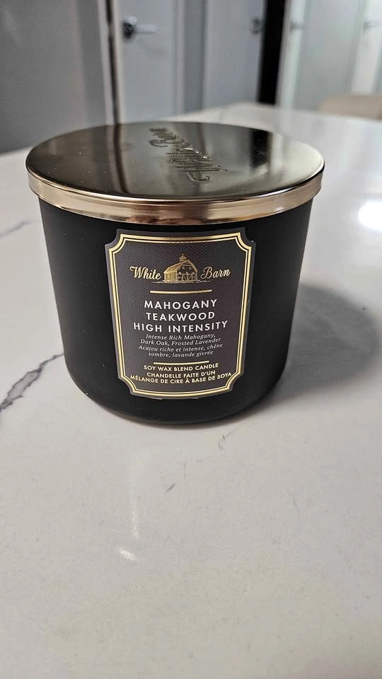 Bath & Body Works Mahogany Teakwood 3-Wick Candle