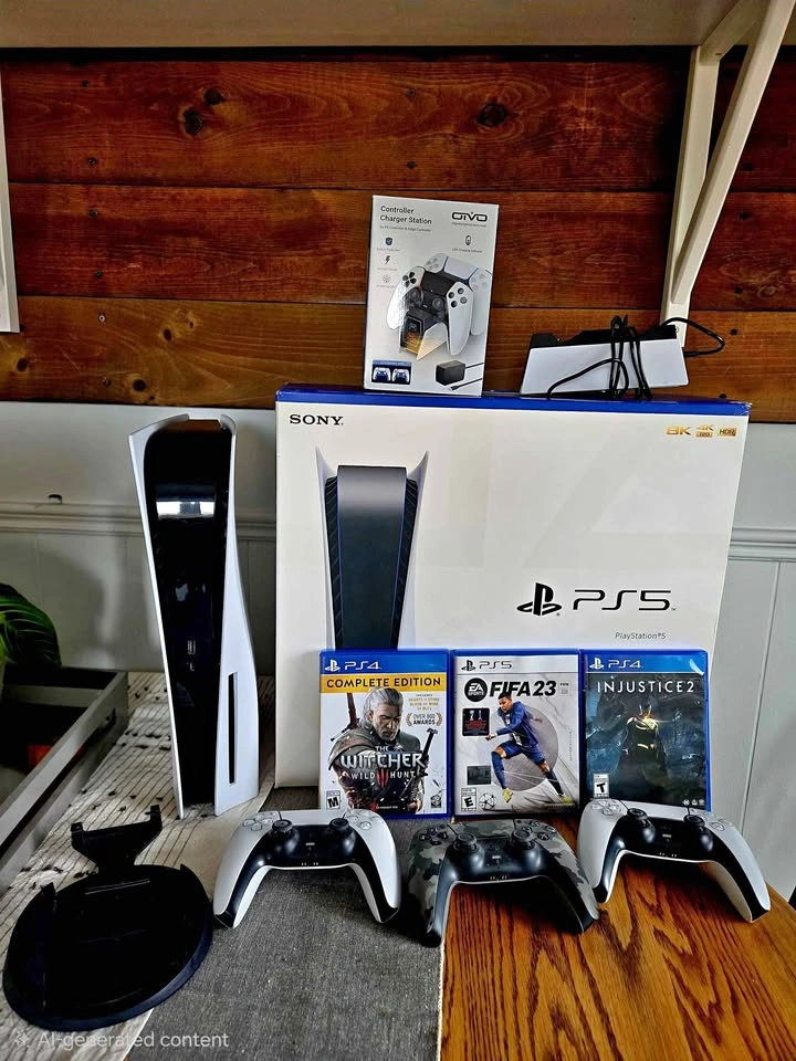 🔥 PS5 GAMER BUNDLE - READY TO PLAY! 🔥