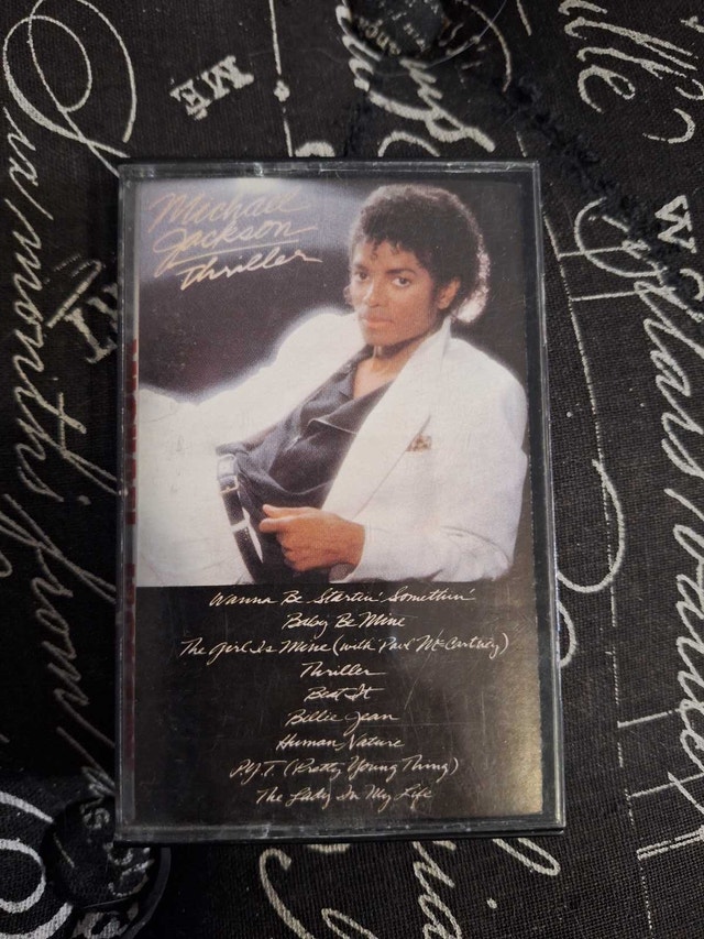 Michael Jackson Thriller Cassette 1st Edition 1982