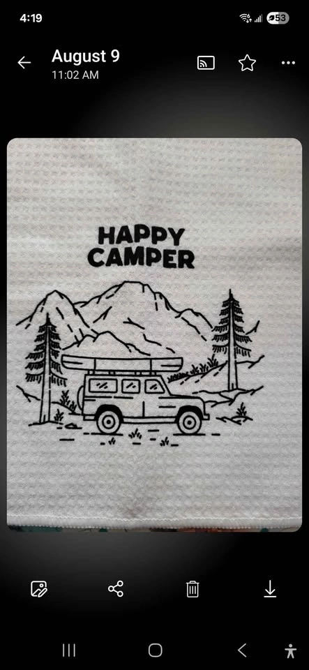 Happy Camper Mat & Towel Set - photo 5