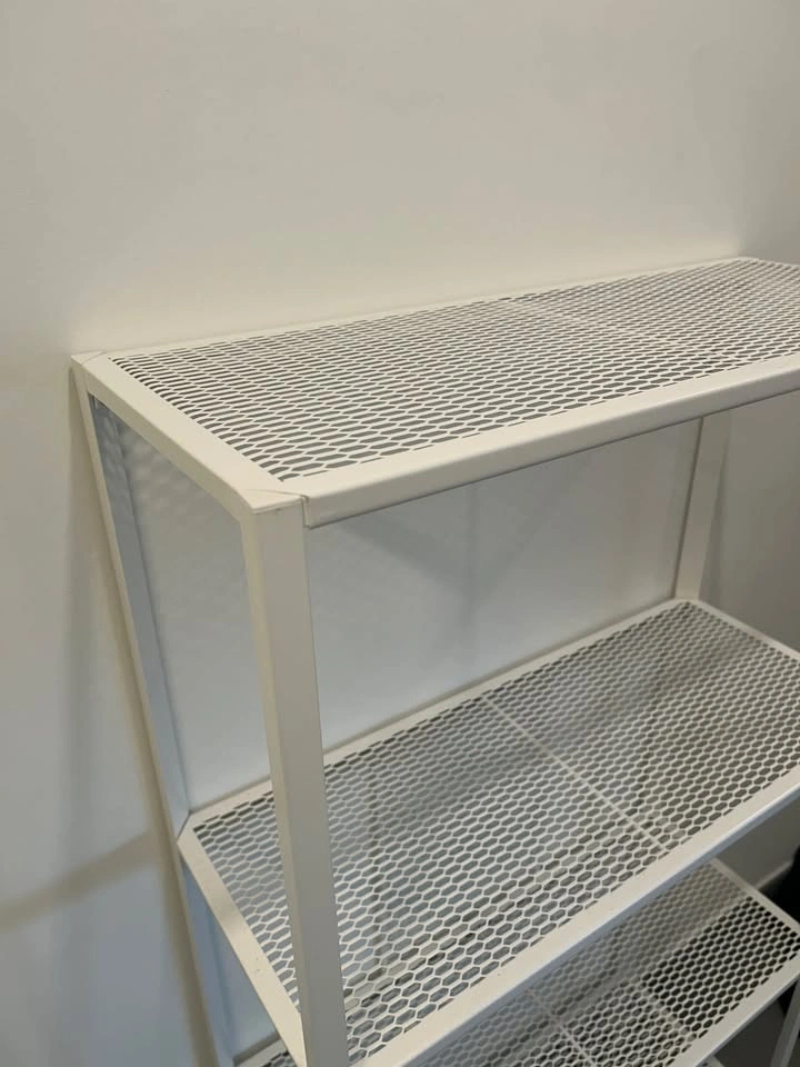 IKEA BAGGEBO metal shelf (white) - photo 3