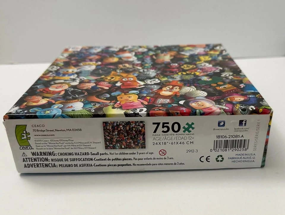 Disney Ceaco "Vinylmation" Jigsaw Puzzle 750 Pieces - Complete - photo 3
