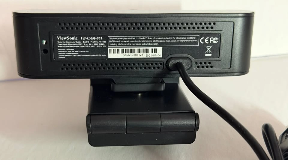 ViewSonic VB-CAM-001 Full HD 1080p USB Webcam w/Mic - photo 2