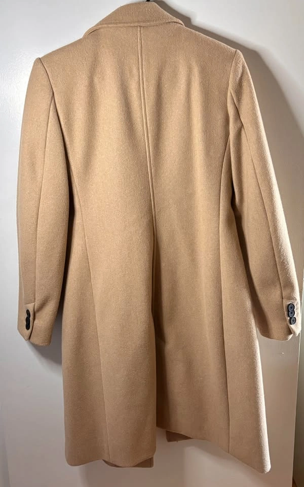 Women's Zara Soft Coat Size S Taupe Brown New Without Tags - photo 4