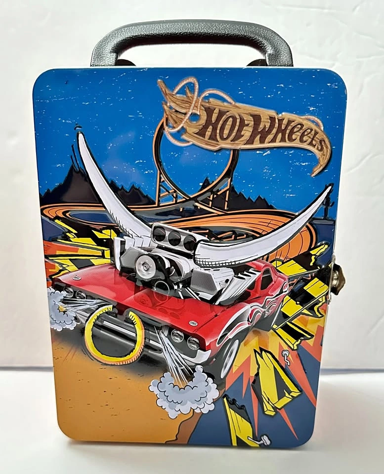 Hot Wheels Metal Carrying Case - Holds 18 Cars
