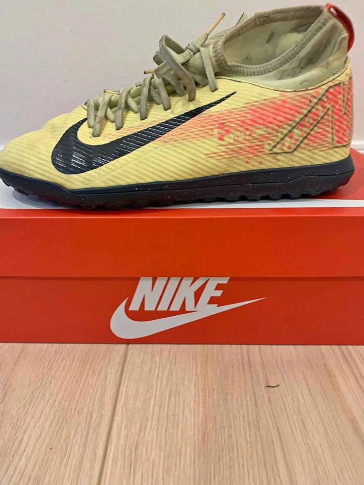 Nike Mercurial Turf Cleats Yellow Orange