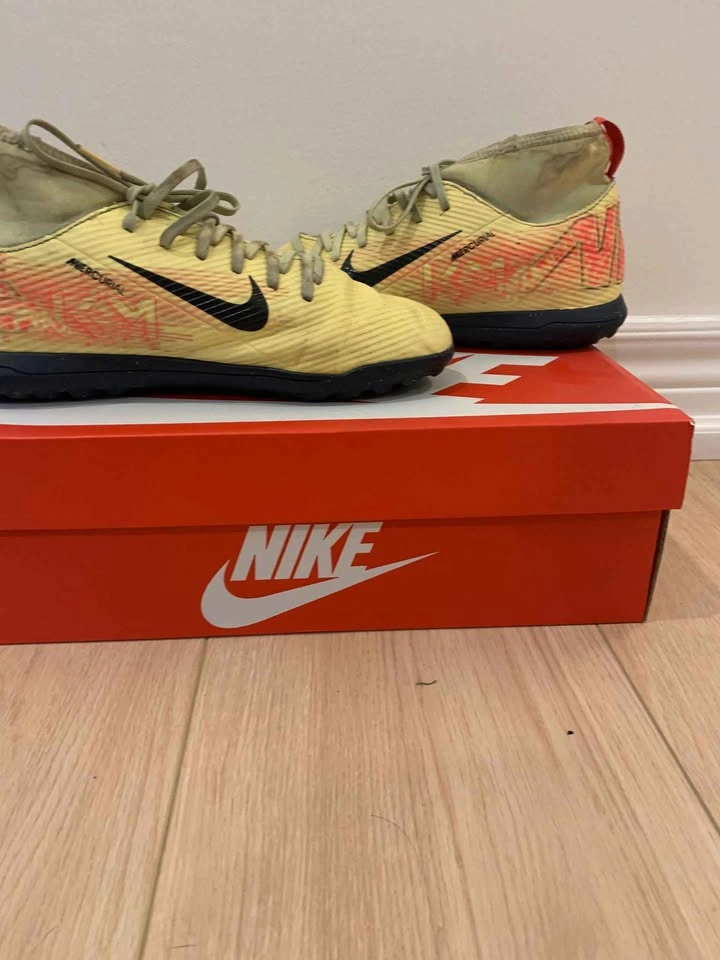 Nike Mercurial Turf Cleats Yellow Orange - photo 3
