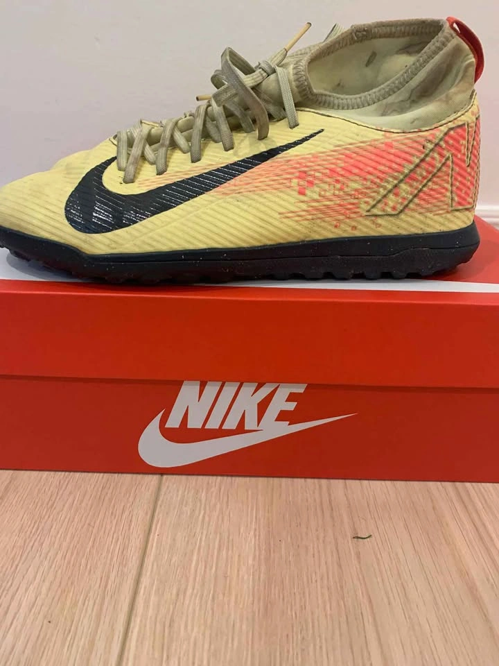 Nike Mercurial Turf Cleats Yellow Orange - photo 4