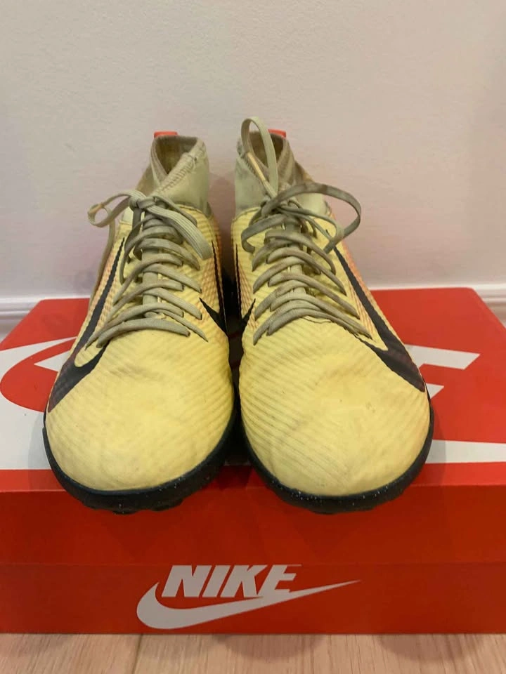 Nike Mercurial Turf Cleats Yellow Orange - photo 5