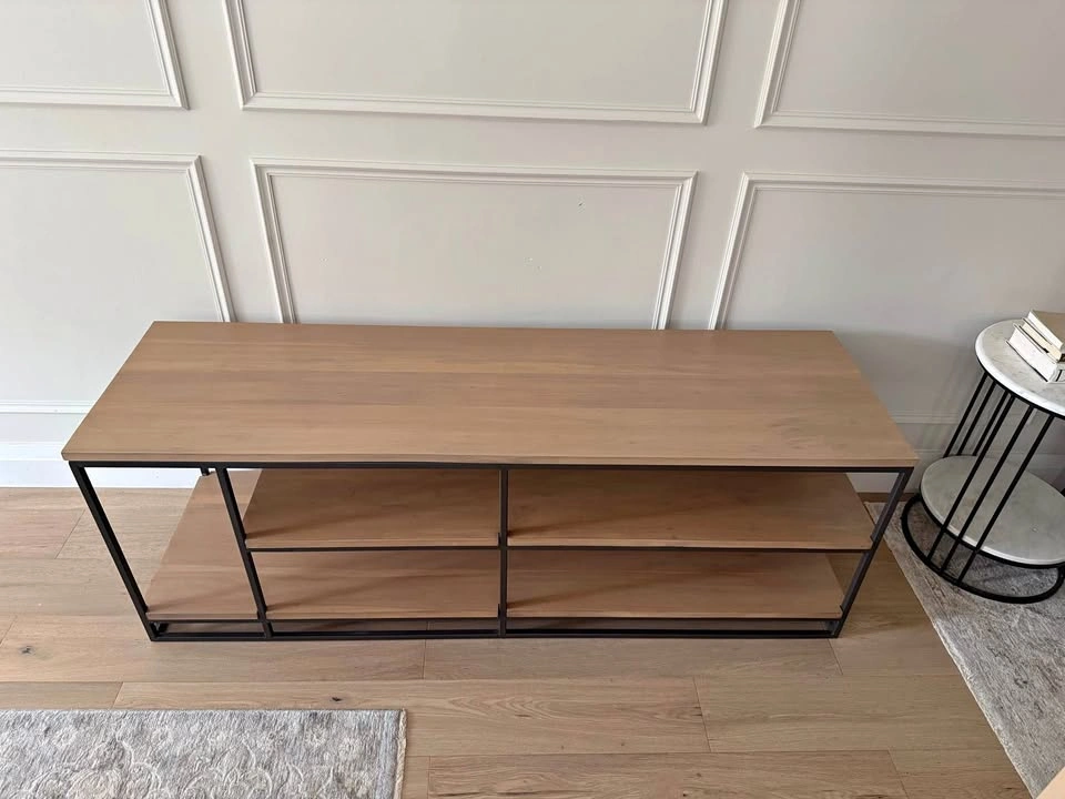 Solid Wood CB2 Media Unit / TV Stand