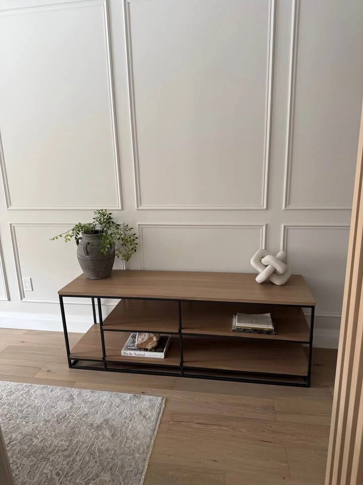 Solid Wood CB2 Media Unit / TV Stand - photo 2