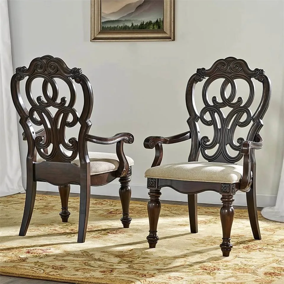 2 LARK MANOR ARVO 18'' ARMCHAIRS thumbnail