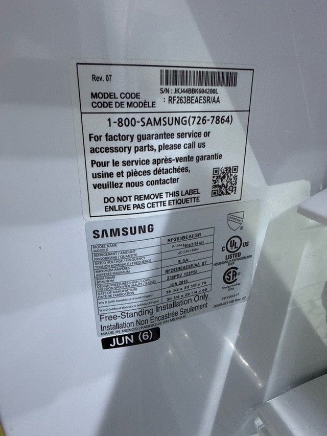Samsung French Door Fridge Stainless Steel - photo 3
