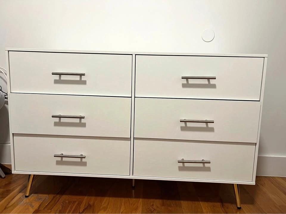 Modern 6-Drawer Dresser - $80