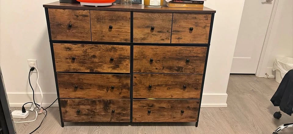 Clothes Organizer Storage Unit, 10 FABRIC Drawers