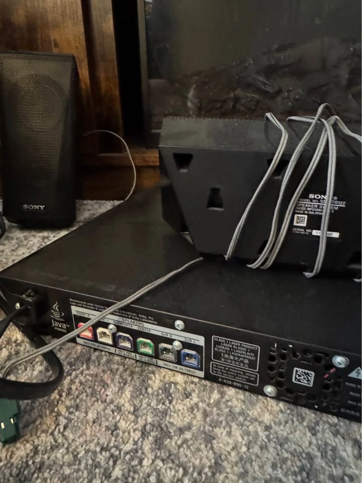 Sony Surround Sound Blu Ray Entertainment Speaker System - photo 4