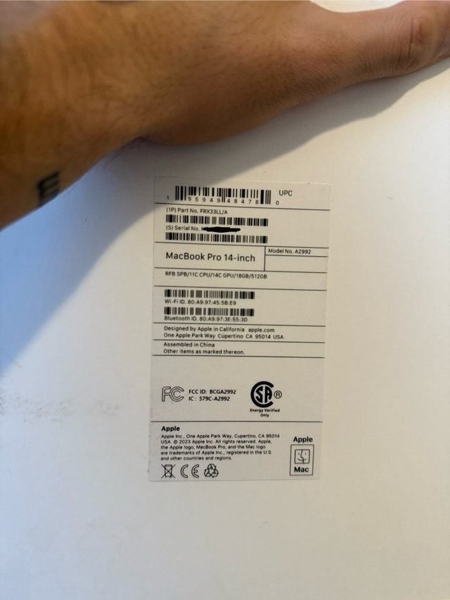 MacBook Pro 14” M3 Pro (2024) - 18GB RAM, 512GB SSD - photo 5