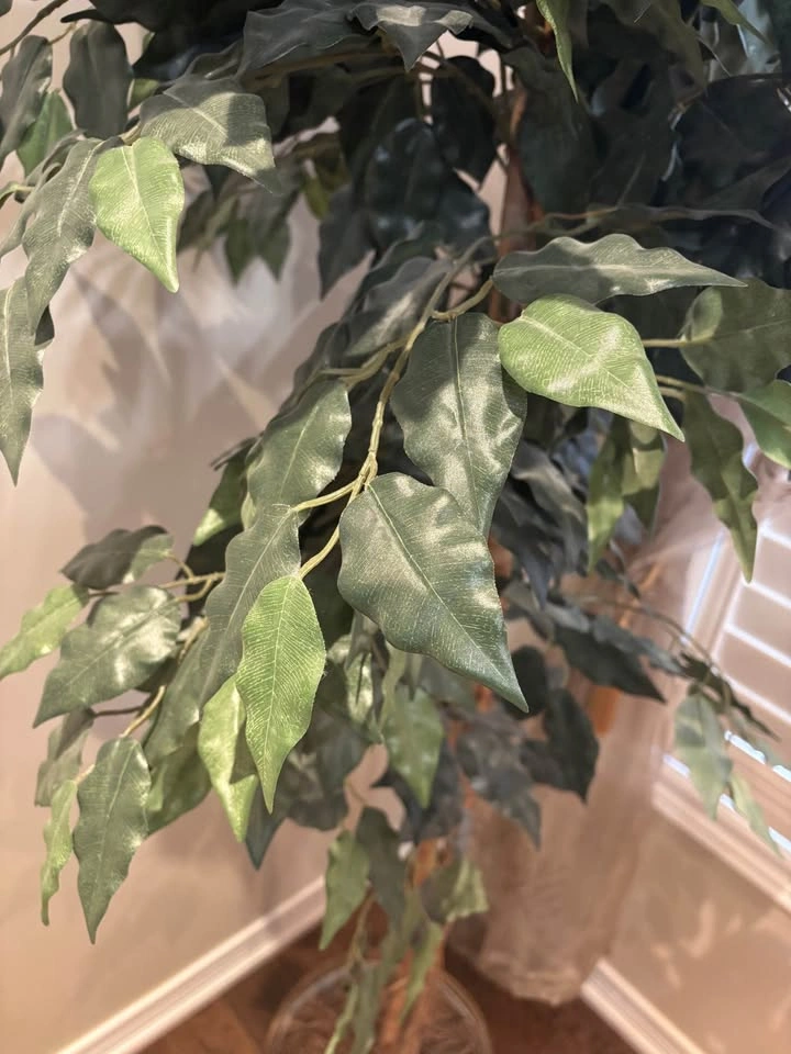 6FT Artificial Potted Ficus Tree - photo 3