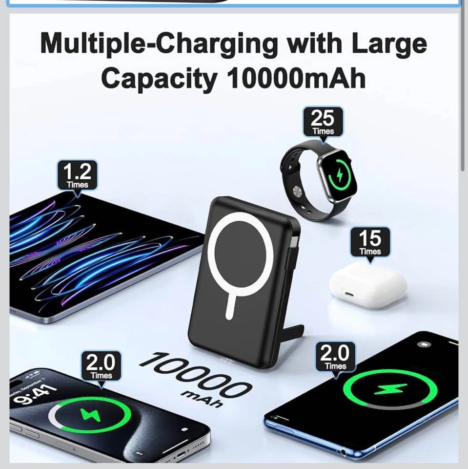 6-in-1 Wireless Portable Charger - photo 2