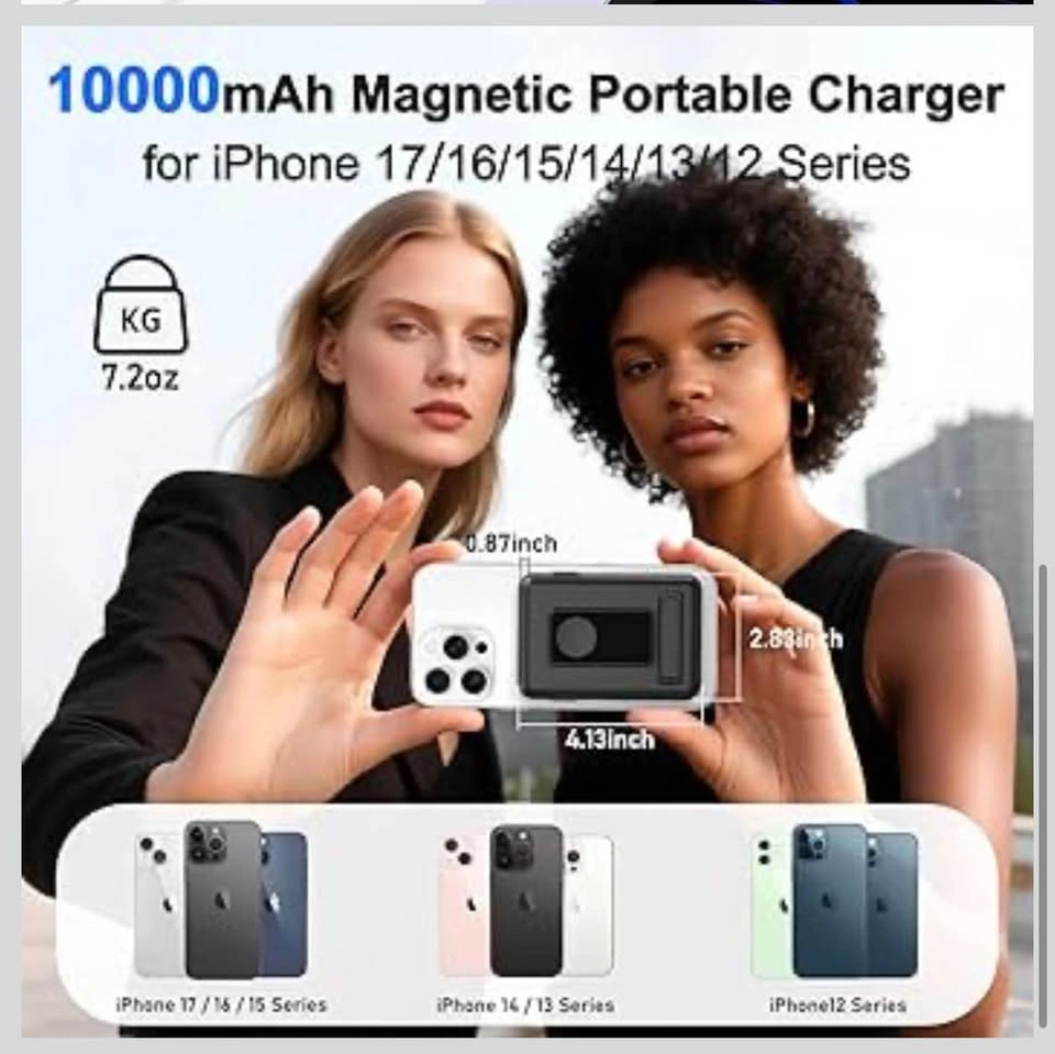 6-in-1 Wireless Portable Charger - photo 5