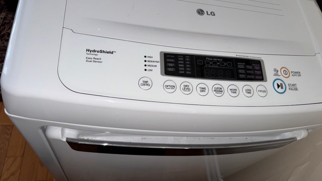 Washer and Dryer LG