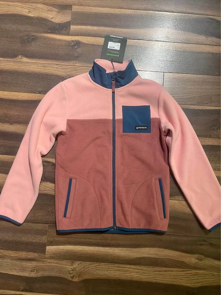 Brand new Kids fleece zip up - M (9-10 y)