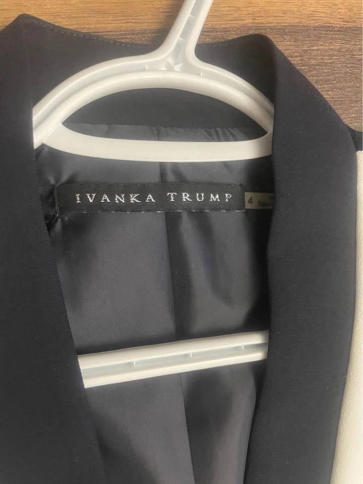 Ivanka Trump Blazer Jacket - Deep Navy & White - photo 3